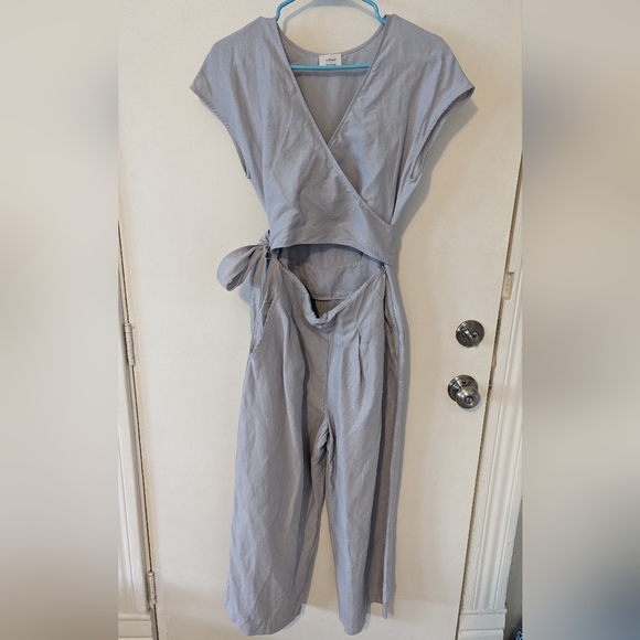 Aritzia Wilfred Brax linen jumpsuit - Picture 3 of 7